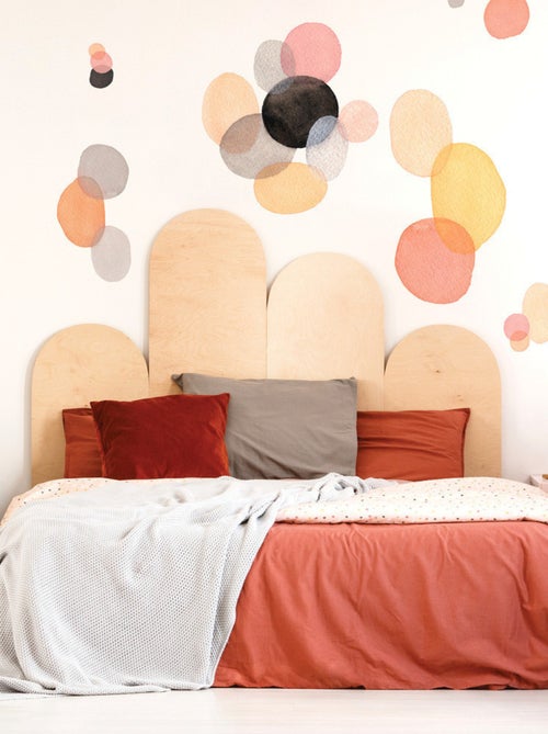 Stickers - Couleurs Abstraites - Hauteur 92.71 cm - Kiabi
