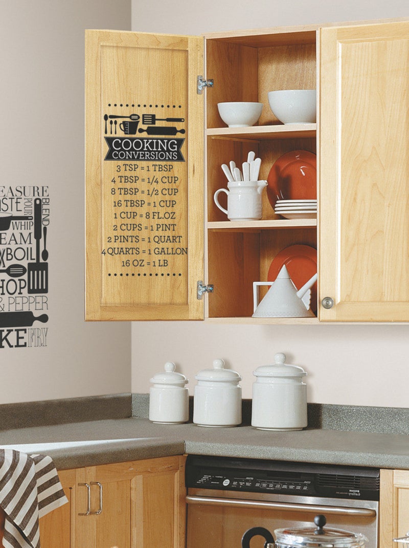 Stickers - Cuisine - Hauteur 45,7 cm Multicolore - Kiabi