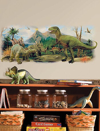 Stickers - Dinosaures Géants - Hauteur 45,7 cm
