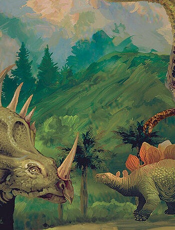 Stickers - Dinosaures Géants - Hauteur 45,7 cm