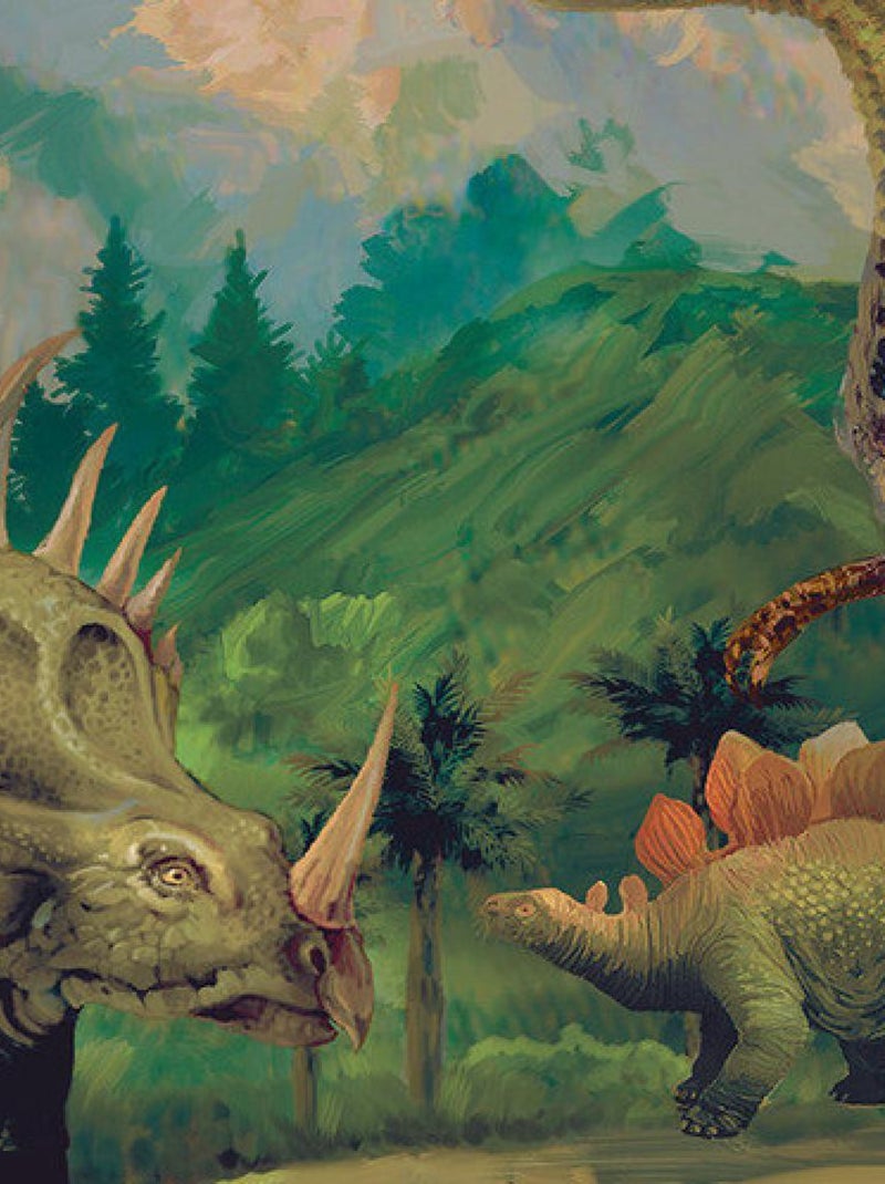 Stickers - Dinosaures Géants - Hauteur 45,7 cm Multicolore - Kiabi