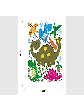 Stickers - Dinosaures Rigolo - 1 planche 65x85 cm