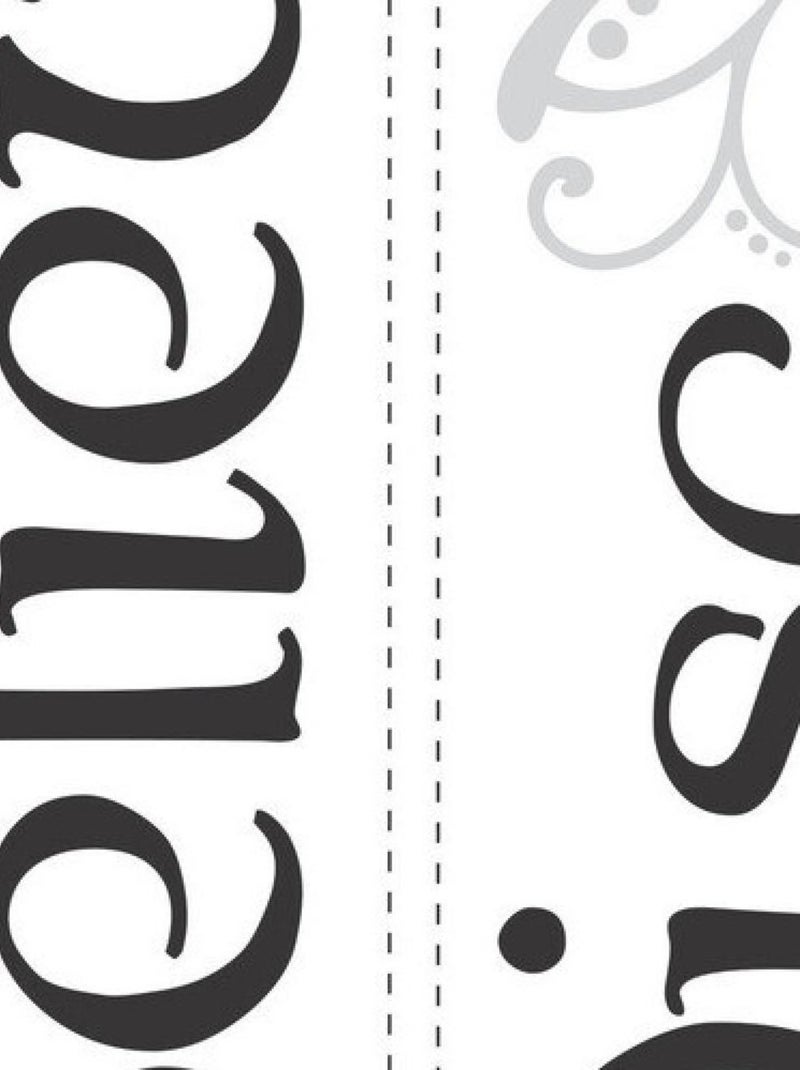 Stickers - Dream Believe Discover - Hauteur 45,7 cm Multicolore - Kiabi