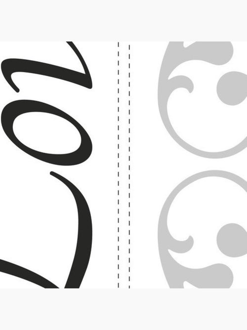 Stickers - Écriture Family Is Love - Hauteur 45,7 cm - Kiabi