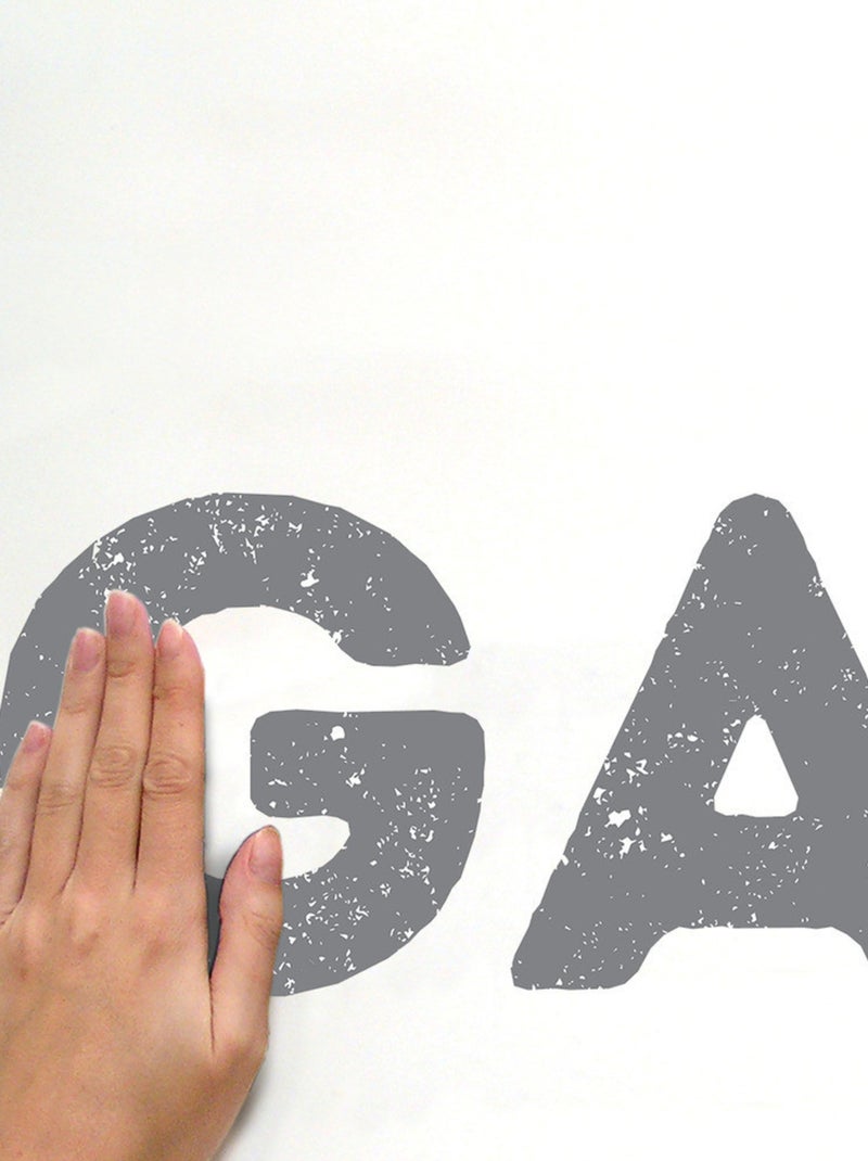 Stickers - Ecriture Gather - Hauteur 92.71 cm Multicolore - Kiabi