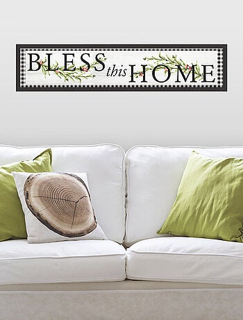 Stickers - Ecriture Murale - BLESS - Hauteur 92,7 cm