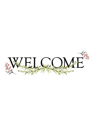 Stickers - Ecriture Murale - WELCOME - Hauteur 92,7 cm