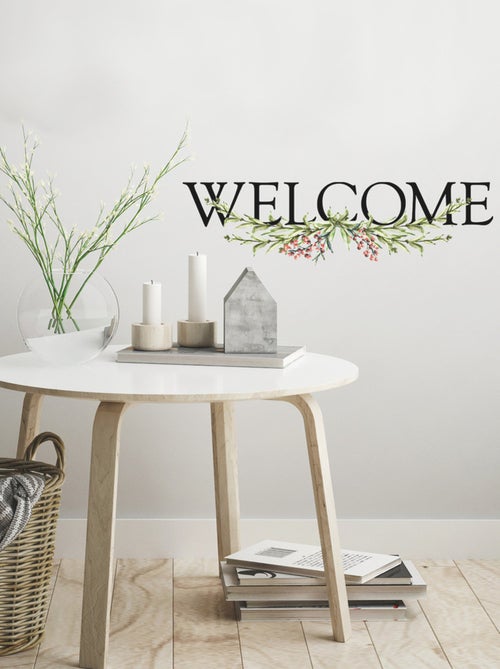 Stickers - Ecriture Murale - WELCOME - Hauteur 92,7 cm - Kiabi