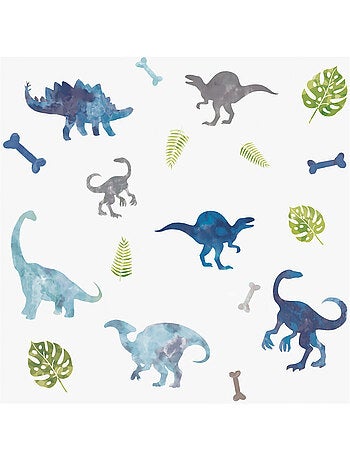 Stickers - Ensemble De Dinosaures - Hauteur 44,1 cm