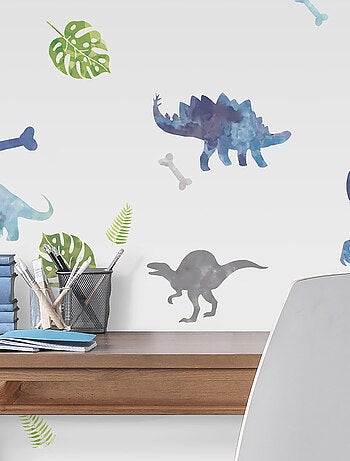 Stickers - Ensemble De Dinosaures - Hauteur 44,1 cm