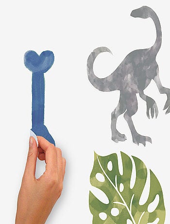Stickers - Ensemble De Dinosaures - Hauteur 44,1 cm