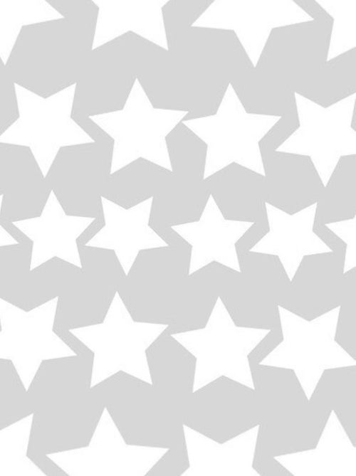 Stickers - Etoiles Blanches - Hauteur 22,9 cm - Kiabi