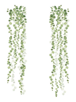 Stickers - Feuillages Verts - Hauteur 92.71 cm