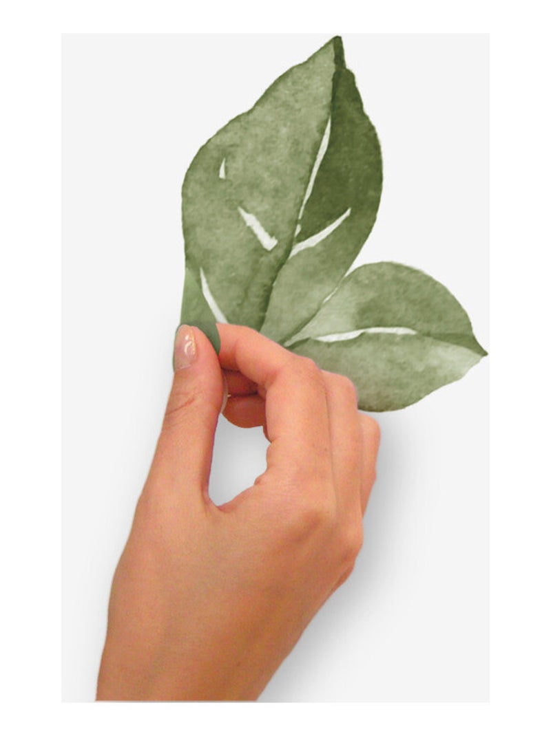 Stickers - Feuilles De Tigre - Hauteur 92.71 cm Multicolore - Kiabi