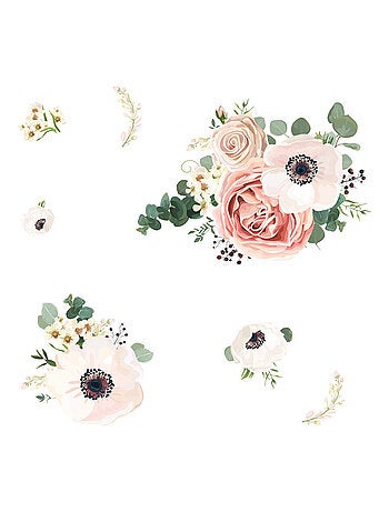 Stickers - Fleurs Fraîches - Hauteur 92.71 cm