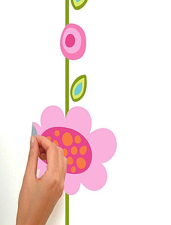 Stickers - Fleurs suspendues - Hauteur 45,7 cm