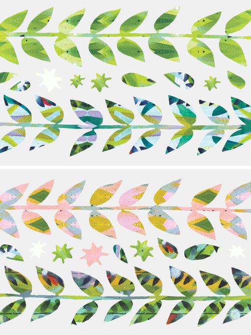 Stickers - Floral - Hauteur 93 cm - Kiabi