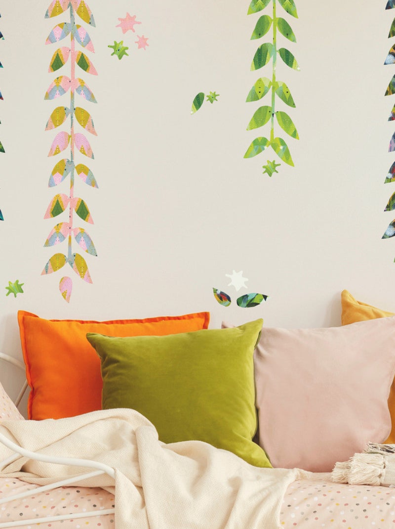 Stickers - Floral - Hauteur 93 cm Multicolore - Kiabi