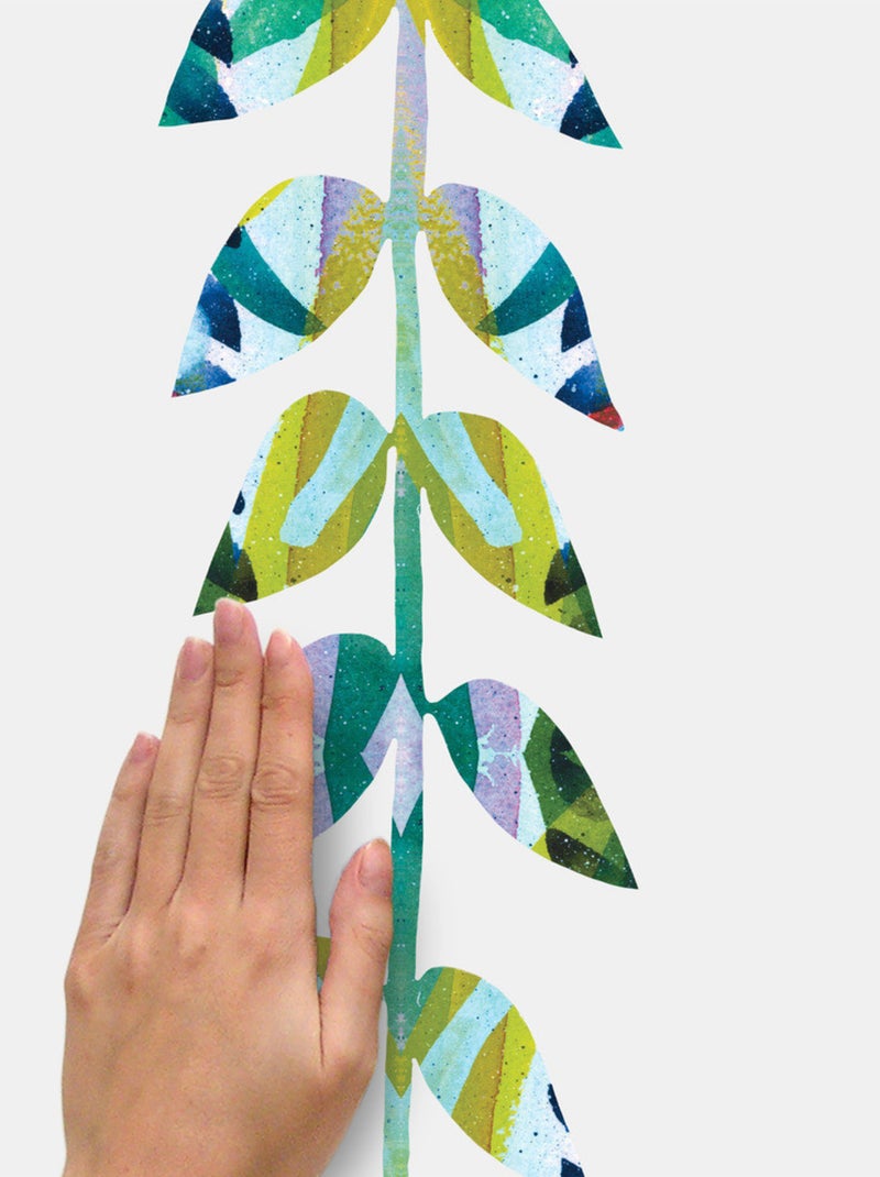 Stickers - Floral - Hauteur 93 cm Multicolore - Kiabi