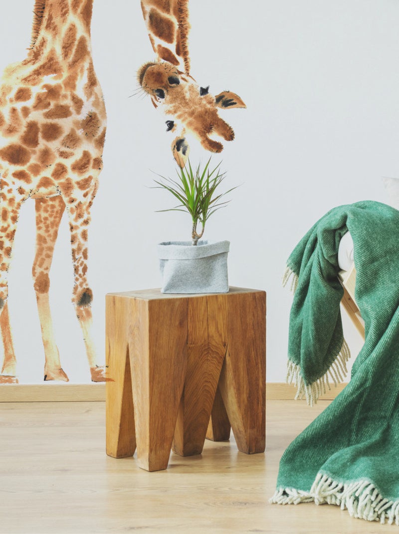 Stickers - Girafe - Hauteur 92.71 cm Multicolore - Kiabi
