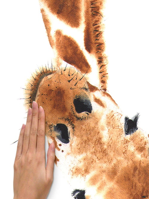 Stickers - Girafe - Hauteur 92.71 cm - Kiabi