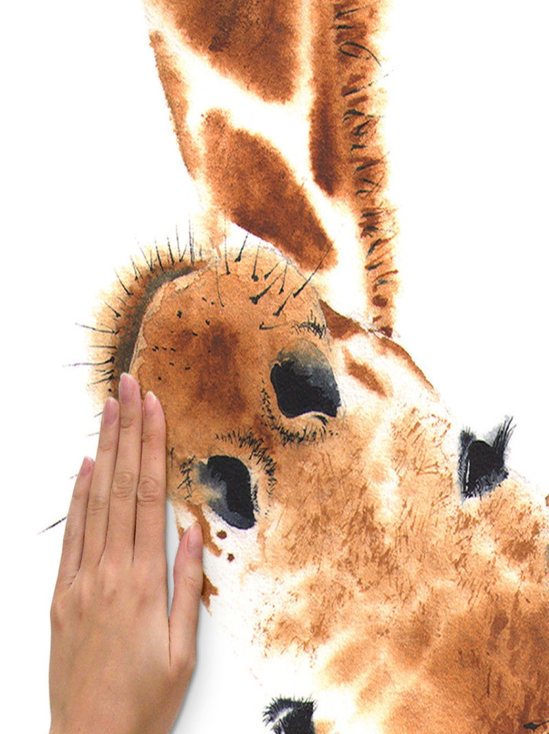 Stickers - Girafe - Hauteur 92.71 cm Multicolore - Kiabi
