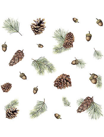 Stickers - Gland Et Pincorne - Hauteur 92.71 cm