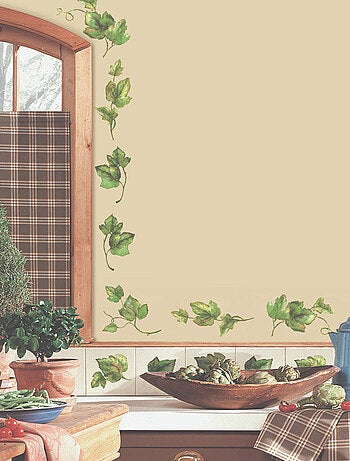 Stickers - Herbes Vertes - Hauteur 45,7 cm