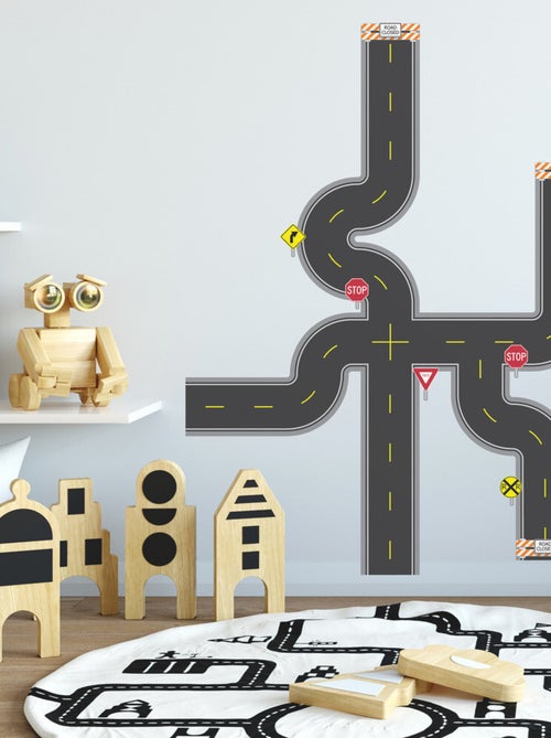 Stickers - Intersections De Routes  - Hauteur 45,7 cm - Kiabi