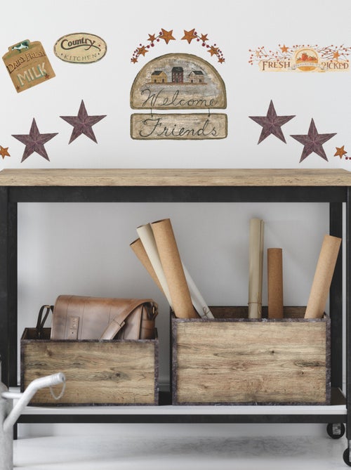 Stickers - Les étoiles - Hauteur 45,7 cm - Kiabi