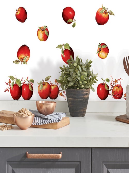 Stickers - Les Pommes - Hauteur 45,7 cm - Kiabi