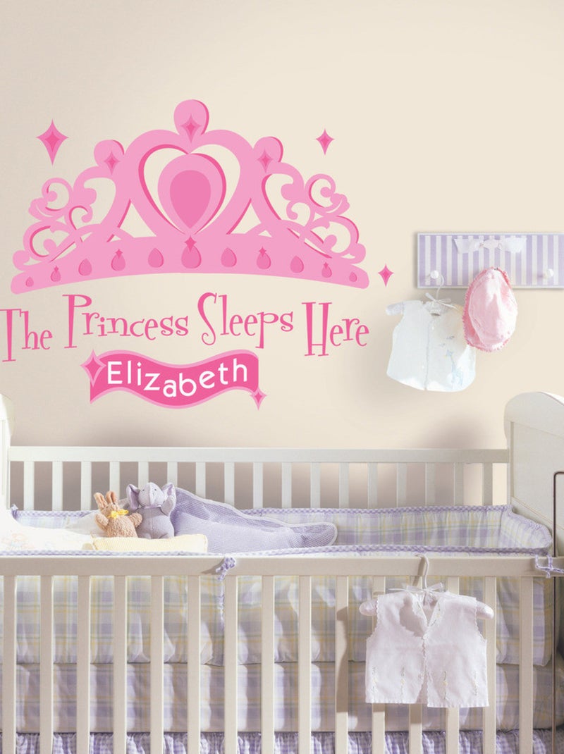 Stickers - Lit De Princesse - Hauteur 45,7 cm Multicolore - Kiabi