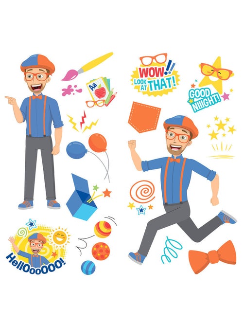 Stickers - Mini Blippi - Hauteur 93 cm - Kiabi