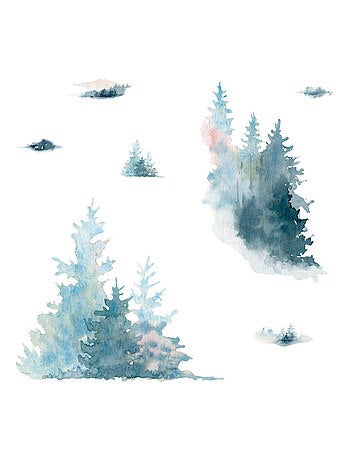 Stickers - Montagne - Hauteur 92,71 cm