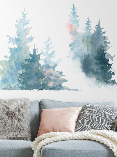 Stickers - Montagne - Hauteur 92,71 cm - Kiabi