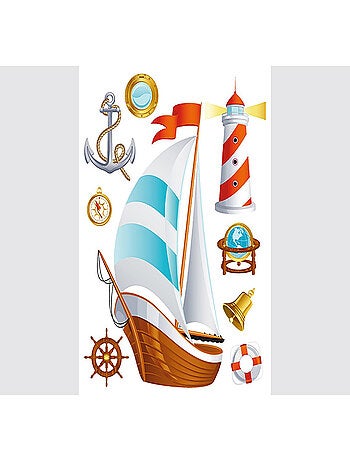 Stickers - Navigateur - 1 planche 65x85 cm