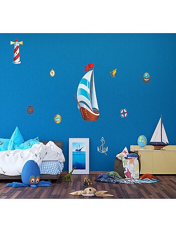 Stickers - Navigateur - 1 planche 65x85 cm