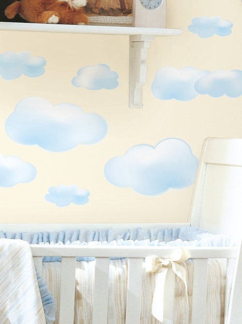 Stickers - Nuages - Hauteur 45,7 cm - Kiabi