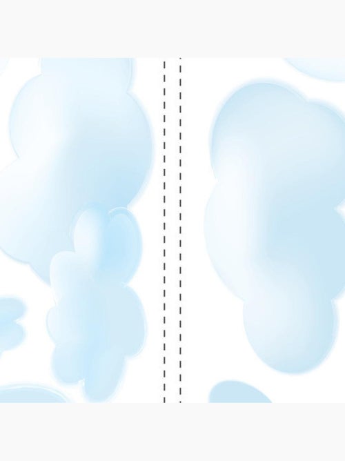 Stickers - Nuages - Hauteur 45,7 cm - Kiabi