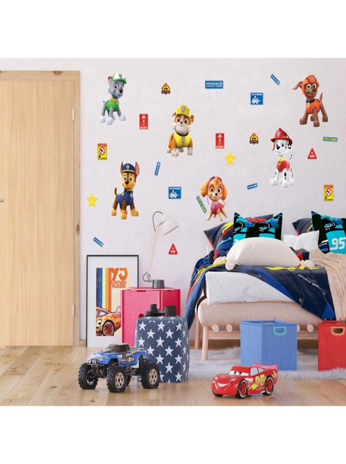 Stickers - Pat'Patrouille - Toute l'équipe - 65 CM x 85 CM - Kiabi