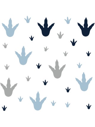 Stickers - Pattes De Dinosaures - Hauteur 44,1 cm