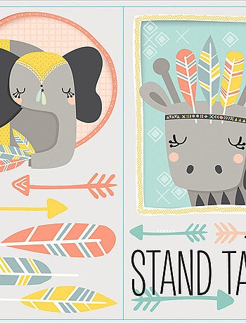 Stickers - Petit Exploreur - Hauteur 22,9 cm