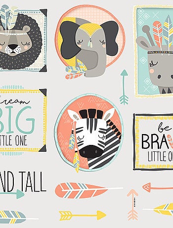 Stickers - Petit Exploreur - Hauteur 22,9 cm