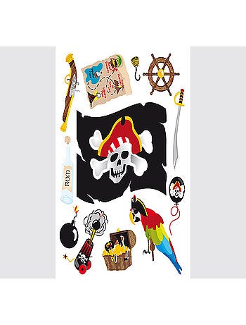 Stickers - Pirates - 1 planche 65x85 cm