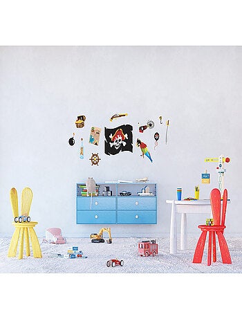 Stickers - Pirates - 1 planche 65x85 cm