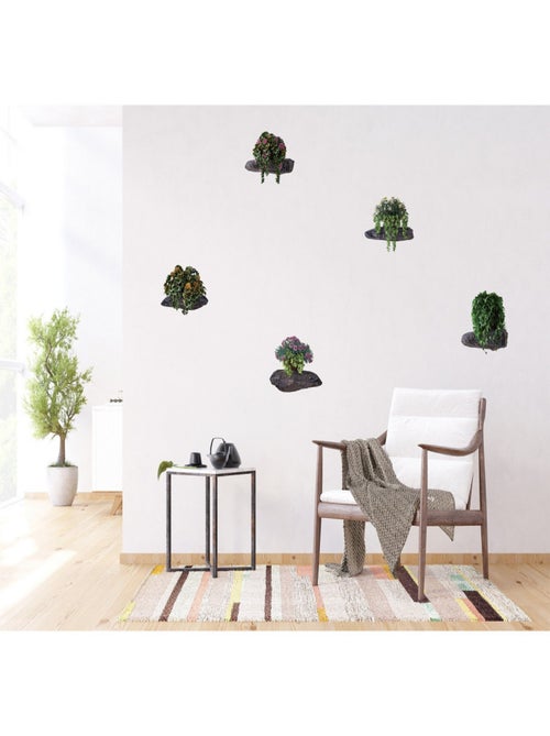 Stickers - Plantations de Fleurs - 1 planche 65 x 85 cm - Kiabi