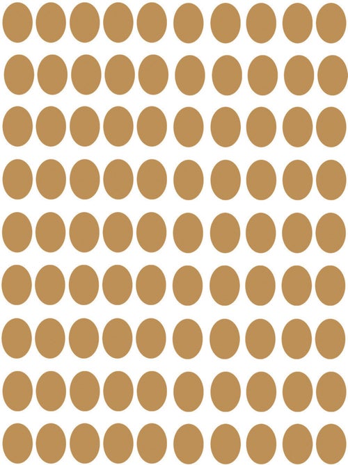 Stickers - Points Dorées - Hauteur 45,7 cm - Kiabi