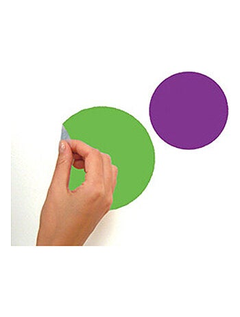 Stickers - Points Multicolores - Hauteur 45,7 cm