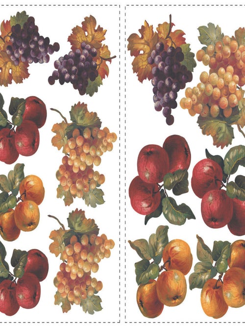 Stickers - Récolte De Fruits - Hauteur 45,7 cm - Kiabi