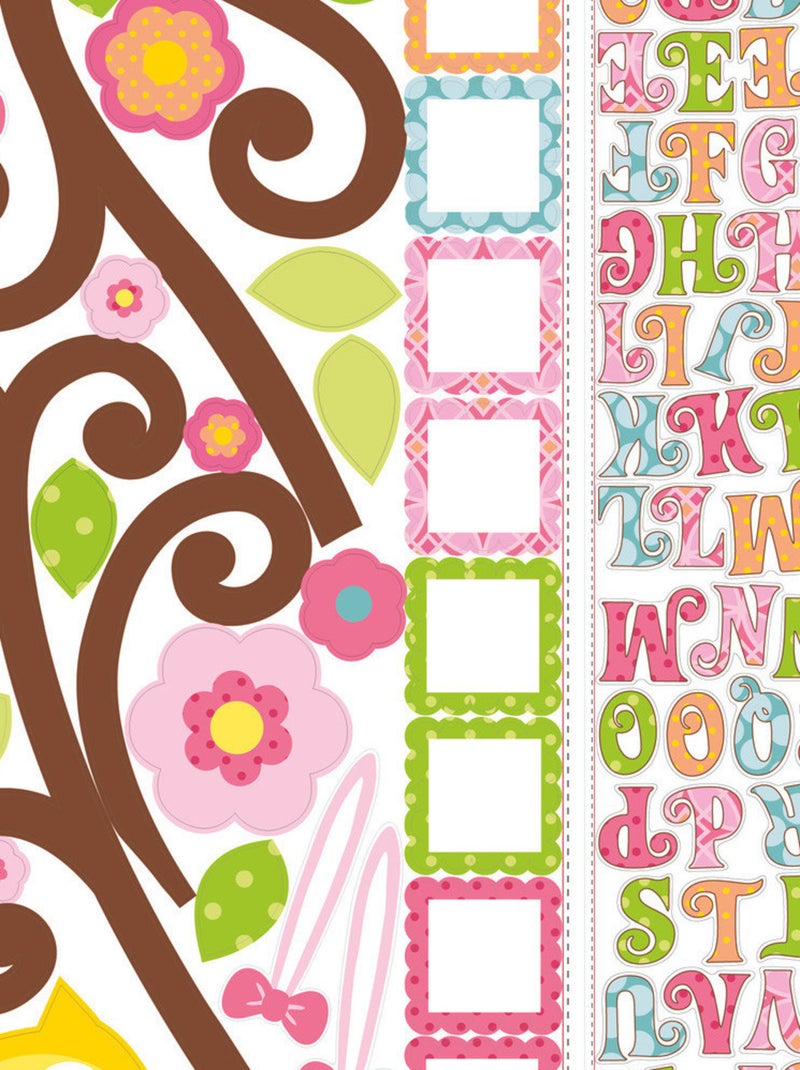 Stickers - Rouleau Happy - Hauteur 45,7 cm Multicolore - Kiabi